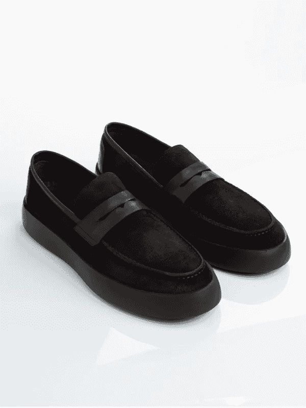 Suede Penny Loafer