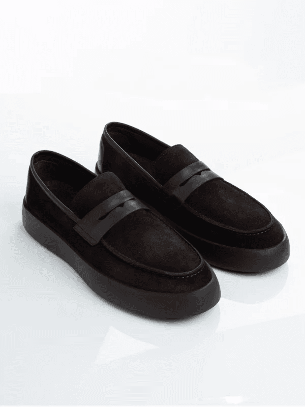 Suede Penny Loafer